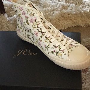 J.Crew high top sneakers
